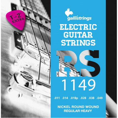 Струны для электрогитары Gallistrings RS1149 REGULAR HEAVY Изображение