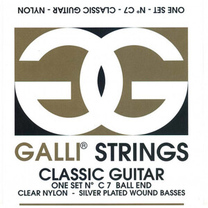 Струны для классической гитары Gallistrings C7 BALL END FOR STUDENTS Изображение