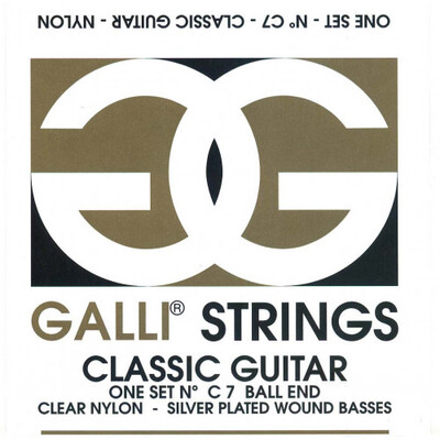 Струны для классической гитары Gallistrings C7 BALL END FOR STUDENTS Изображение