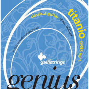 Струны для классической гитары Gallistrings GR35 LIGHT TENSION Изображение