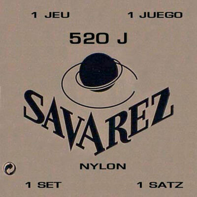 Струни для класичної гітари Savarez 520 J High Tension Зображення