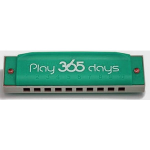 Губная гармошка Suzuki P365-HCD-P Green Изображение