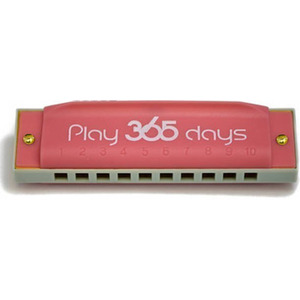 Губная гармошка Suzuki P365-HCD-P Red Изображение