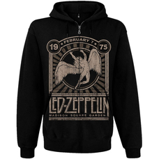 Толстовка Led Zeppelin "Madison Square Garden 1975" на молнии Изображение