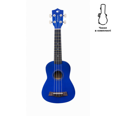 Укулеле Alfabeto U21 (Синій) + чохол Зображення