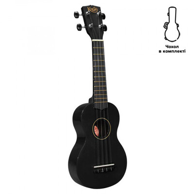 Укулеле Korala UKS-30-BK + чохол Зображення