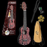 Укулеле Ortega K2SS-RKC (з сумкою, тюнером та ременем) Зображення