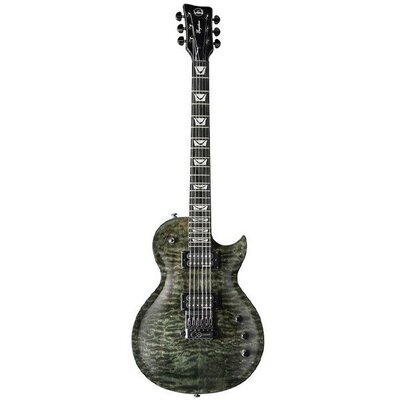 Электрогитара VGS Eruption Select Evertune Jet Black Faded Изображение