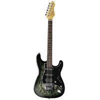 Електрогітара VGS RoadCruiser VST-110 Select Evertune Faded Black (VG503015999) Зображення