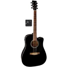 Электроакустическая гитара VGS Pure D-10 СЕ BK PS501326 Изображение