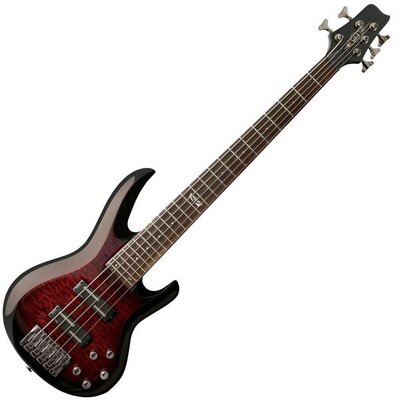 Бас-гитара 5-струн VGS Cobra Select Black Cherry Burst VG504213 Изображение