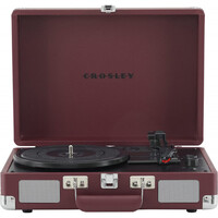 Проигрыватель винила Crosley Cruiser Deluxe Burgundy Изображение