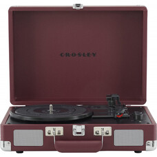 Проигрыватель винила Crosley Cruiser Deluxe Burgundy Изображение
