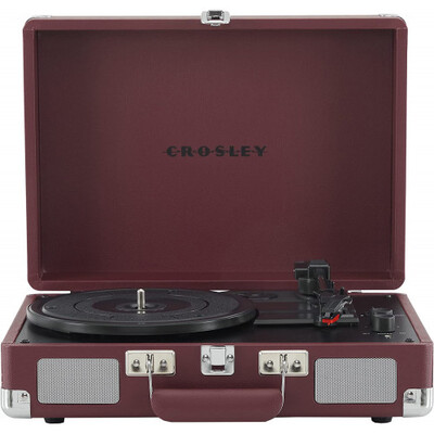 Проигрыватель винила Crosley Cruiser Deluxe Burgundy Изображение