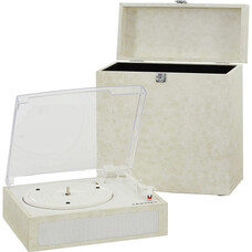 Виниловый проигрыватель Crosley Fusion Turntable + Case Combo (Cream) Изображение