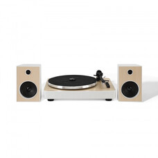 Виниловый проигрыватель Crosley T170 Shelf System (White) Изображение