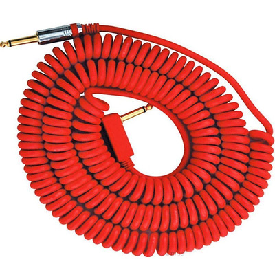 Кабель гитарный VOX Vintage Coiled Cable, Red (330004616000) Изображение