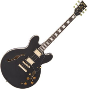 Vintage VSA500GBK ReIssued электрогитара Изображение