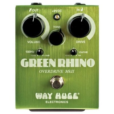 Педаль эффектов Dunlop WHE202 Way Huge Green Rhino Изображение