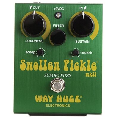 Педаль ефектів Dunlop WHE401 Way Huge Swollen Pickle Зображення