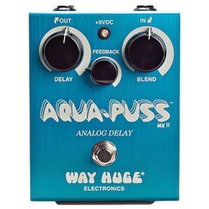 Педаль эффектов Dunlop WHE701 Way Huge Aqua Puss Analog Delay Изображение