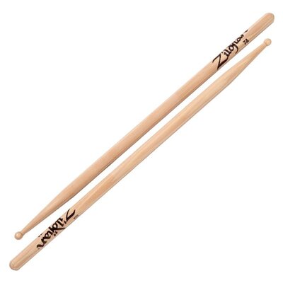 Барабанные палочки Zildjian 7AWN Wood Natural Drumsticks Изображение
