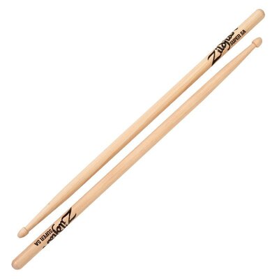 Барабанні палички Zildjian S5AWN Super 5A Wood Natural Drumsticks Зображення
