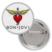 Значок Bon Jovi (heart) Изображение