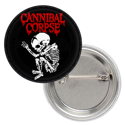 Значок Cannibal Corpse "Butchered at Birth" Изображение