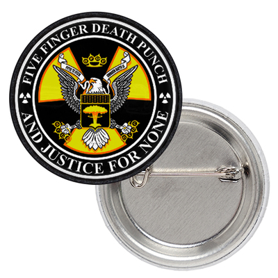 Значок Five Finger Death Punch "And Justice for None" (eagle) Изображение