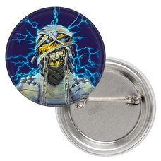 Значок Iron Maiden "Mummy" Изображение