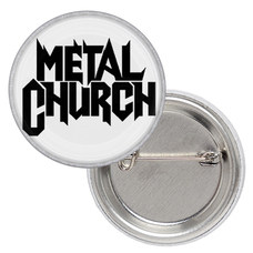 Значок Metal Church (black logo) Изображение