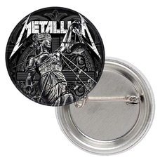 Значок Metallica "And Justice For All" Изображение
