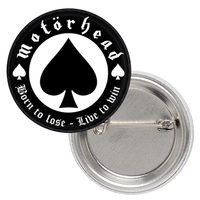 Значок Motorhead "Born to lose, Live to win" Изображение