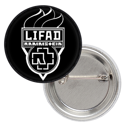 Значок Rammstein "LIFAD" (факел) Зображення