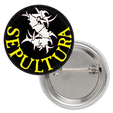 Значок Sepultura (yellow and white logo) Зображення