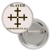 Значок Slayer "God Hates Us All" Зображення
