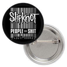 Значок Slipknot "People=Shit" Изображение