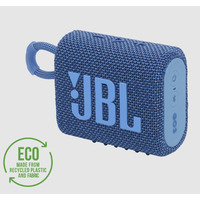 Портативная Bluetooth акустическая система JBL Go 3 Eco Blue Изображение