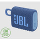 Портативная Bluetooth акустическая система JBL Go 3 Eco Blue Изображение