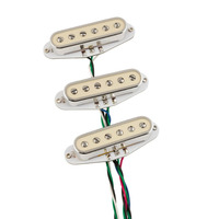 Набор звукоснимателей FENDER CUNIFE STRATOCASTER PICKUP SET VINTAGE WHITE Изображение