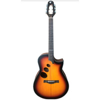 Електроакустична гітара Alfabeto GammaEQ Sunburst з чохлом Зображення