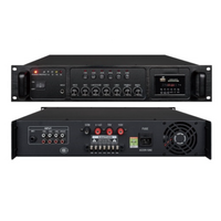 Підсилювач ProRecAudio PA-5350USBD, 350Вт, USB/SD, 2U, чорний Зображення