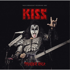 Вінілова платівка KISS -  Thunder Rock (Radio Broadcast Recording 1992) (LP, EP, Limited Edition, Unofficial Release, Red Vinyl) Зображення