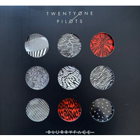 Вінілова платівка Twenty One Pilots – Blurryface (2LP, Album, Limited Edition, Reissue, Silver Vinyl) Зображення