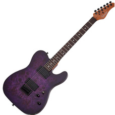 Электрогитара SCHECTER PT STANDARD Purple Burst Burl Изображение