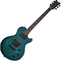 Электрогитара SCHECTER SOLO-II STANDARD Ocean Blue Burst Burl Изображение