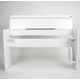 Cтійка для піаніно з кришкою для Casio (White)  Зображення