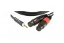 Кабель комутаційний Klotz AY8 Y-Cable Stereo Mini Jack - 2Xxlr Female Black 3 m (AY8-0300) 0