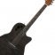 Гитара электроакустическая Ovation Applause AE44IIP-TBKF Mid Cutaway Trans BK Flame OV513328 2